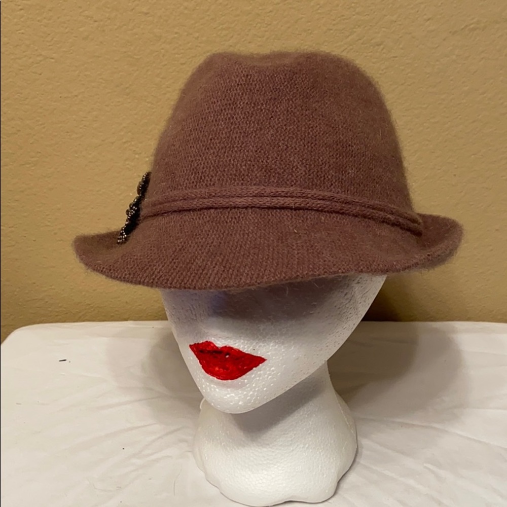Something Special Angora Wool Embellished Hat View 3
